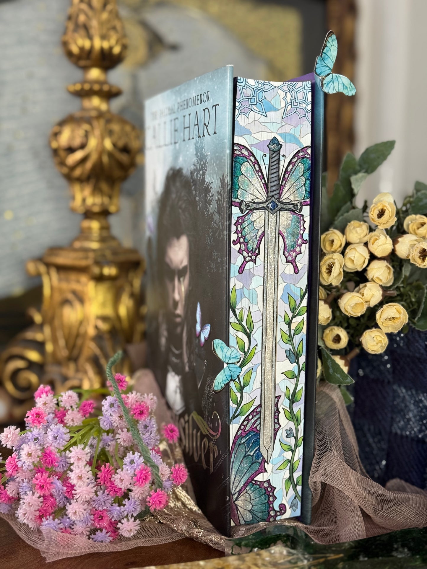 Quicksilver Hand Painted Edge