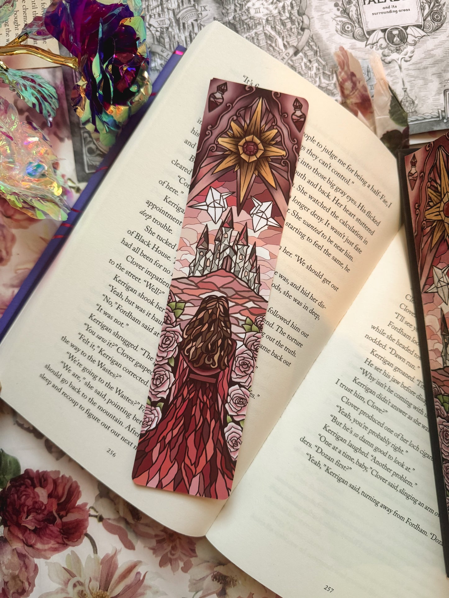 Alchemised inspired foiled bookmarks