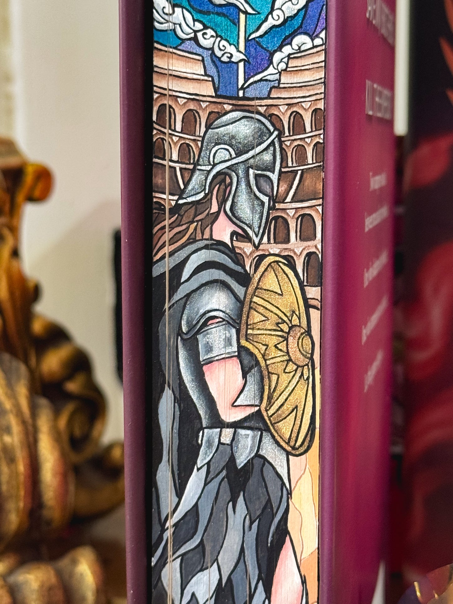 Payment Plan We Who Will Die by Stacia Stark Hand Painted Edge